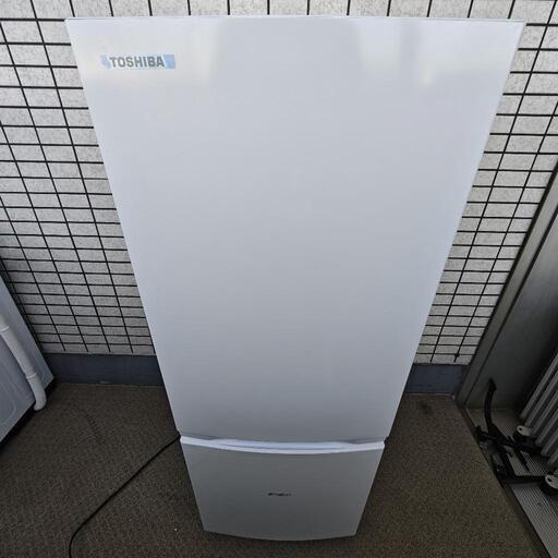★中古美品格安！東芝 冷凍冷蔵庫　GR-V15BS (W) 2024年製 2024年製 東芝ノンフロン冷凍冷蔵庫 GR-V15BS (W) (たい焼き) 井
