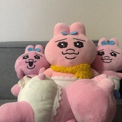 おぱんちゅうさぎ　ぬいぐるみの画像