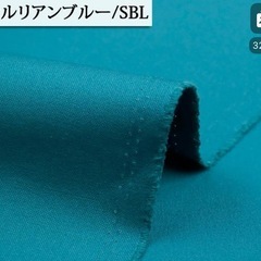 【ハンドメイド】帆布トートバッグ セルリアンブルー 新品未使用0719の画像