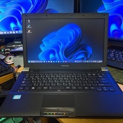 ノートパソコン 東芝 Dynabook ➁ Windows11 24H2 CPU i5-3340M 東芝製SSD128GB メモリ16GB Office2021の画像
