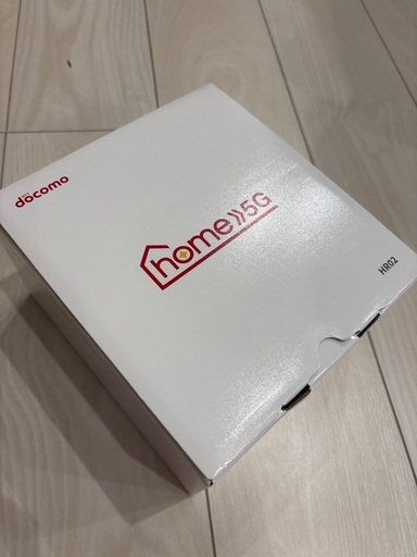 【新品・未使用】docomo 5G HR02ダークグレー NTTドコモ