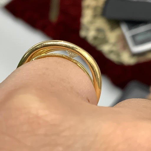 K18 ダイヤリング　8.7g 約10.5号　 0.52ct