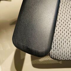 LOWYA 幅70〜75cm メッシュタイプ オフィスチェア（グレー / 昇降＆ロッキング）の画像