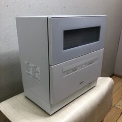 【2022年製・動作良好】Panasonic パナソニック 食洗機 NP-TH4-W ホワイト 6人用 分岐水栓対応  食器洗い乾燥機  家電 食洗機 ホワイト 現状品 【糸島市内 送料無料】250719-3の画像