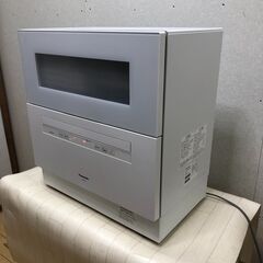 【2022年製・動作良好】Panasonic パナソニック 食洗機 NP-TH4-W ホワイト 6人用 分岐水栓対応  食器洗い乾燥機  家電 食洗機 ホワイト 現状品 【糸島市内 送料無料】250719-3の画像