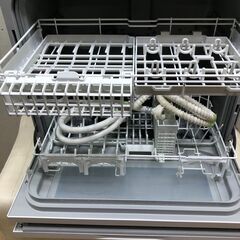 【2022年製・動作良好】Panasonic パナソニック 食洗機 NP-TH4-W ホワイト 6人用 分岐水栓対応  食器洗い乾燥機  家電 食洗機 ホワイト 現状品 【糸島市内 送料無料】250719-3の画像