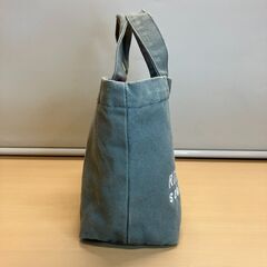 りらっくま茶房 さがら刺繍ミニトートバッグ（カーキグレー）の画像
