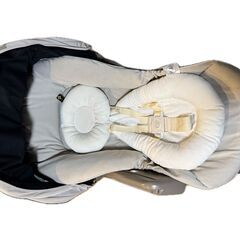 【美品】コンビ ホワイトレーベル ネムリラ BEDi Long SS EG＋ コードレス オートスウィングの画像