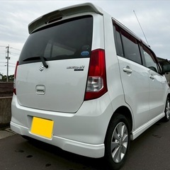 低走行7万キロ☆月々8千円〜分割払い可‼️ 車検2年付き！【名義変更代込み】☆スズキ ワゴンR☆Bluetoothナビ付き☆走行中DVD見れます☆プッシュスタート☆ドライブレコーダー付きのフル装備☆純正アルミ☆そのまま乗って帰れます！の画像