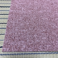 タイルカーペット1枚110円　厚み約6mm 未使用訳あり品50×50cm日本製の画像