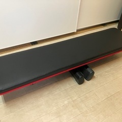 フォールディングフラットベンチ トレーニングベンチ 美品?の画像