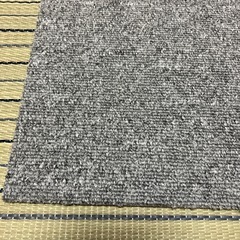 タイルカーペット 1枚110円　厚み6mm 未使用訳あり品50×50cm日本製の画像