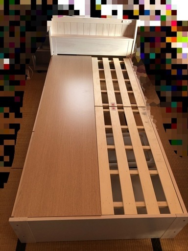 ニトリ 収納付きシングルベッド