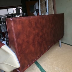 【7/31まで！超美品！！】激シブ！！！3人がけベンチソファの画像