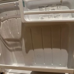 譲る予定の方出来ました電気冷蔵庫の画像
