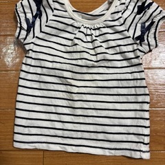 80cm 女の子 半袖Tシャツの画像