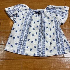80cm 女の子 半袖Tシャツの画像