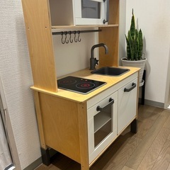 【中古】  IKEA DUKTIG おままごとキッチンの画像