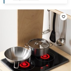 【中古】  IKEA DUKTIG おままごとキッチンの画像