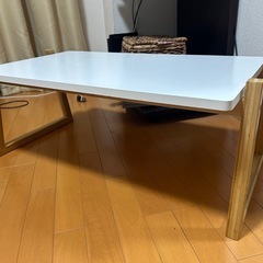 あげます！ローテーブル（ホワイト天板）の画像