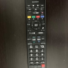 SHARP液晶32型薄型テレビの画像