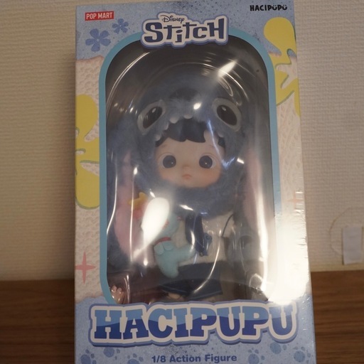 POPMART HACIPUPU スティッチ 可動ぬいぐるみ　人形 BJD1:8
