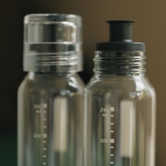 【ハリオ/HARIO】ドレッシングボトルスリム 250ml 　2本の画像