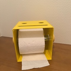 フランスで購入　ロボット型トイレットペーパーホルダーの画像