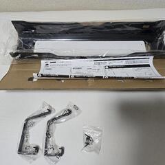 デスク下ケーブルトレー　幅60cm　ねじ固定タイプ　サンワダイレクトの画像