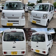 スズキ エブリィバン 4WD (PA ハイルーフ)車検付き‼️の画像