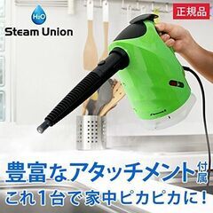 H2Oスチームユニオン11点デラックスセットハンディスチームクリ...