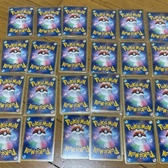 昔のポケモンカード　ジャンク品の画像