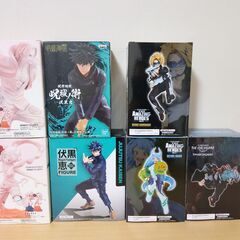 フィギュア一式(全て未使用品) 呪術廻戦 ONE PIECE 僕のヒーローアカデミアの画像