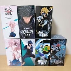 フィギュア一式(全て未使用品) 呪術廻戦 ONE PIECE 僕のヒーローアカデミアの画像
