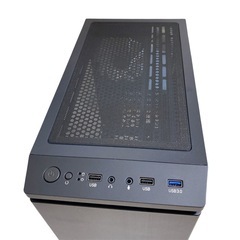新品❤️GAMDIAS AURA GC8 ARGB❤️ミッドタワー PCケース ブラックの画像