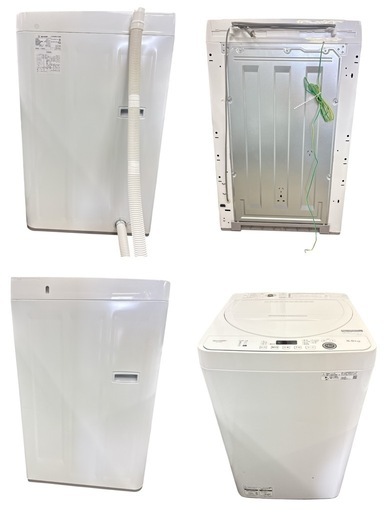 SHARP シャープ ES-GE5F-W 5.5kg 2022年製