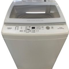 AQUA AQW-V7M(W) WHITE  2022年式 の画像
