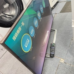配送可能　保証付き パナソニック 49V型 地上・BS・液晶テレビ フラットデザイン 4K対応 3D対応の画像