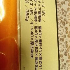 ２WAYチェア マット  椅子キャプテンスタッグ  500円の画像