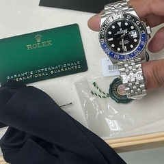 ROLEX ロレックス　GMTマスターⅡ 126710BLNR ジュビリー　2025年ギャラ　付属品完備　未使用品の画像