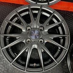 Weds VELVA ウェッズ ヴェルヴァ 社外ホイール 14インチ 4本 4.5J4HPCD100+45 ルークス フレアワゴン eKスポーツ等　(SHG005)の画像