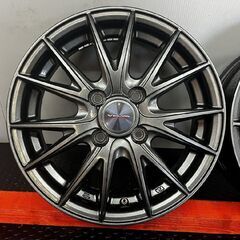 Weds VELVA ウェッズ ヴェルヴァ 社外ホイール 14インチ 4本 4.5J4HPCD100+45 ルークス フレアワゴン eKスポーツ等　(SHG005)の画像