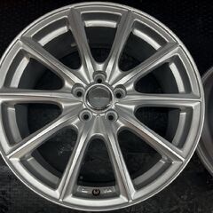 BS BRIDGESTONE ECO FORME 社外ホイール 17インチ 4本 7J5HPCD100+53 レガシィアウトバック XV等　(SHG004)の画像