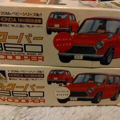 当時物 アオシマ1/20Nクーパー360の画像
