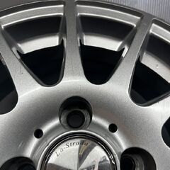 阿部商会 LA STRADA 社外ホイール 14インチ 4本 5.5J4HPCD100+42 ヴィッツ アクア等　(SHG009)の画像