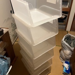 押入れコンテナ　6個 の画像