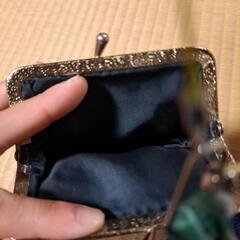 花柄がま口財布の画像