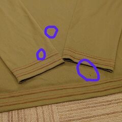 Lサイズ　フィンチ　長袖カットソー　カーキグリーン　Fin-chの画像