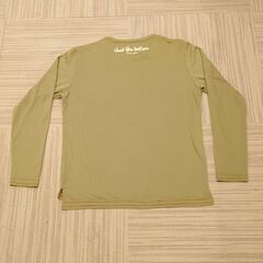  Lサイズ　フィンチ　長袖カットソー　カーキグリーン　Fin-chの画像