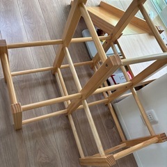 木製ジャングルジムの画像